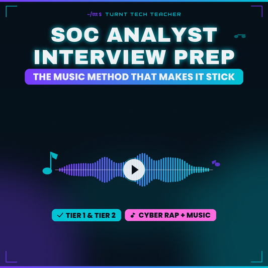 SOC Analyst Interview Prep: The Music Method That Makes It Stick